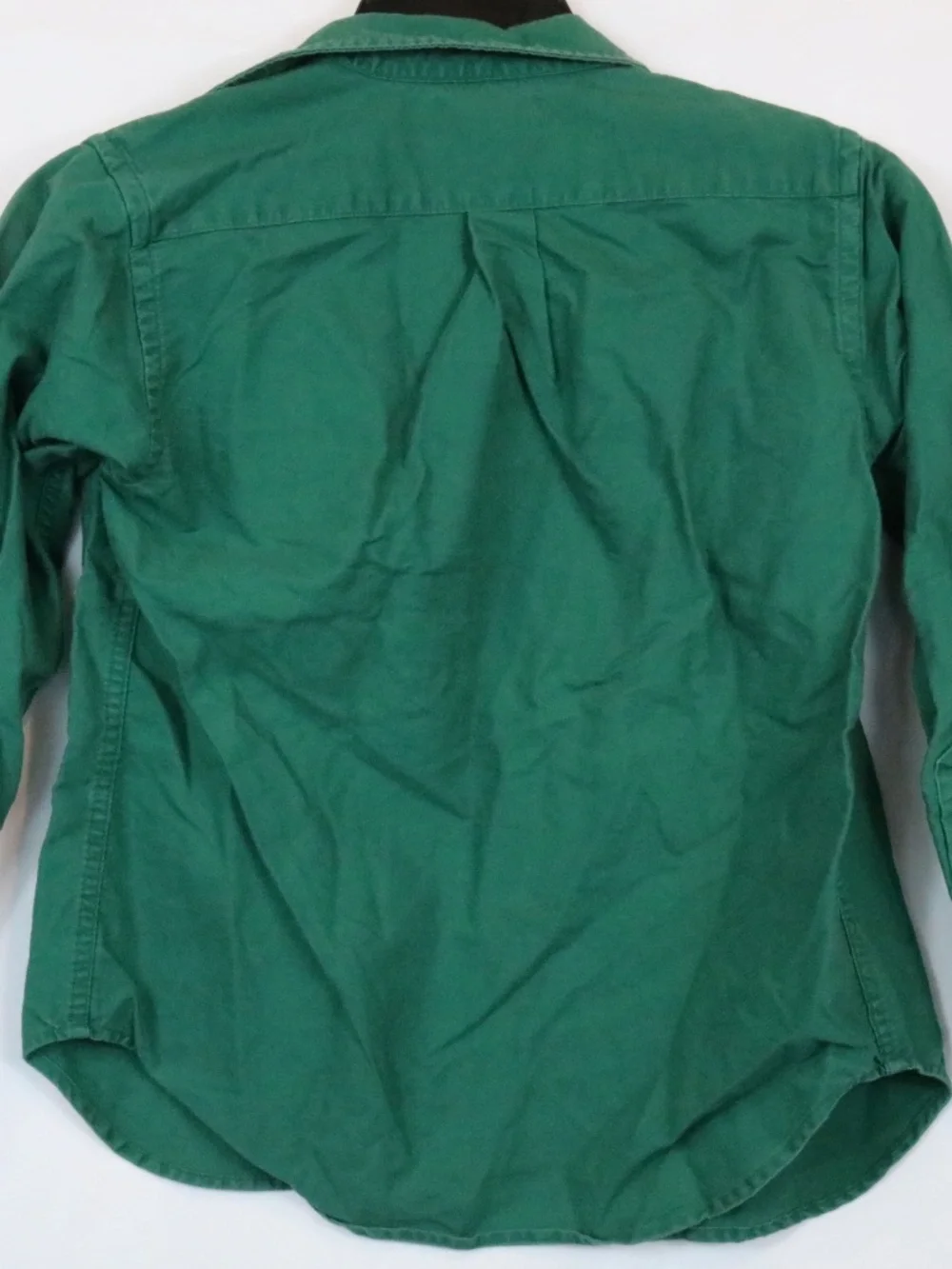 Polo Ralph Lauren Kids Boy long sleeve shirt Button Down Size 7 Green
